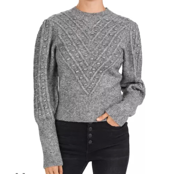 THE KOOPLES Navy Blue Knit Sweater Size XS Pullover Crewneck Wool Blend - Picture 10 of 10